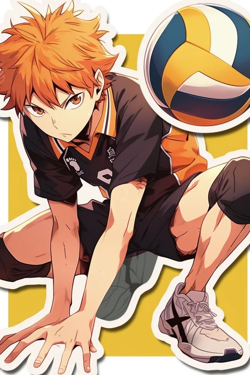 hình ảnh Hinata Shoyo 3d