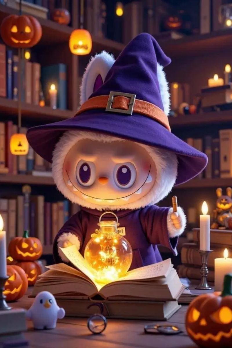 hình ảnh labubu 3d