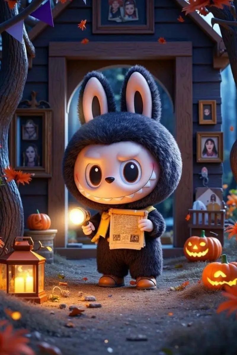 hình ảnh labubu cute