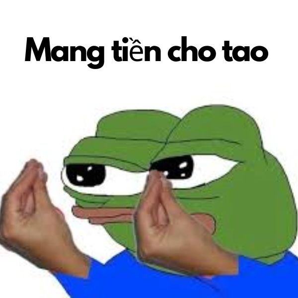 ảnh meme hài bựa đòi tiền