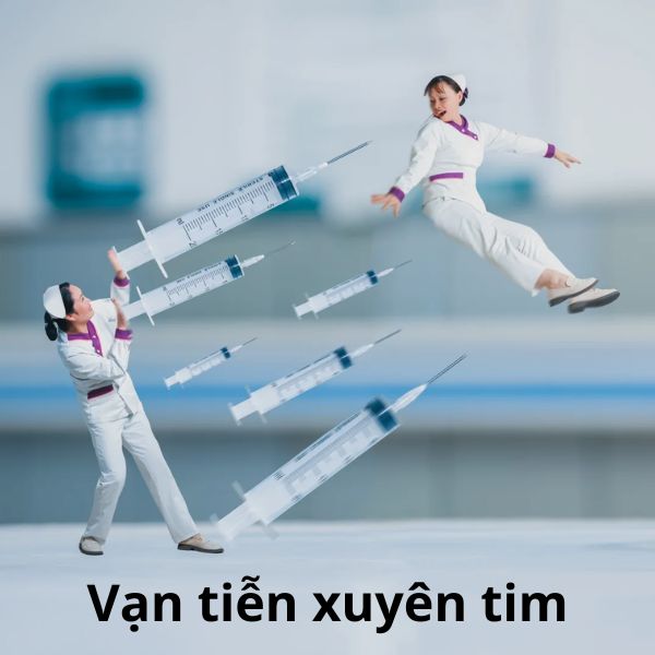 ảnh nằm viện bị tiêm