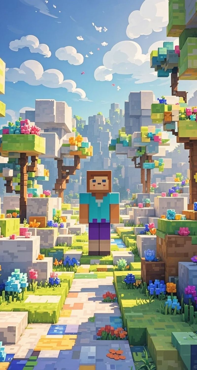 ảnh nền minecraft hd