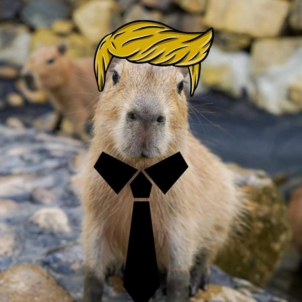 capybara meme nghiêm túc