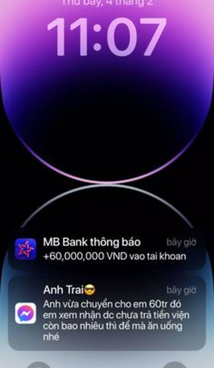 chế ảnh thông báo iphone để troll bạn bè iphon