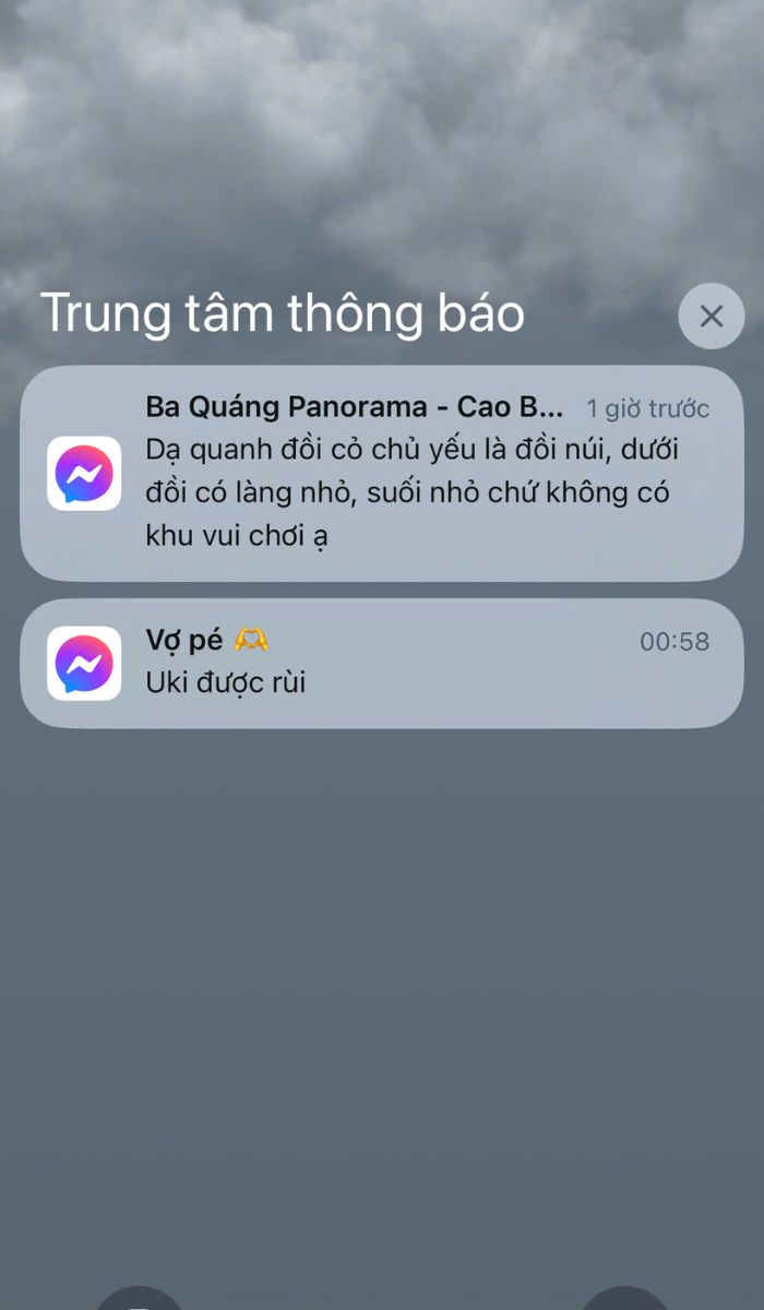 chế ảnh thông báo iphone để troll bạn bè mét sen gơ