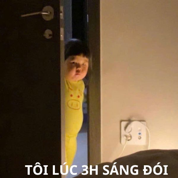 cute meme ảnh troll em bé