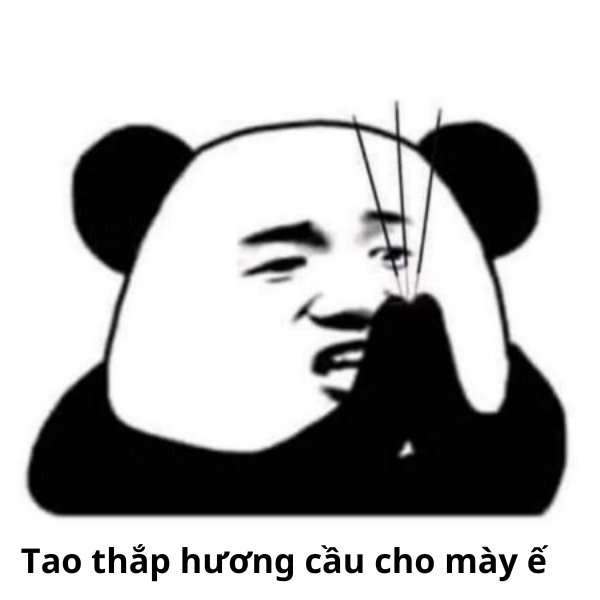 dark meme thắp hương