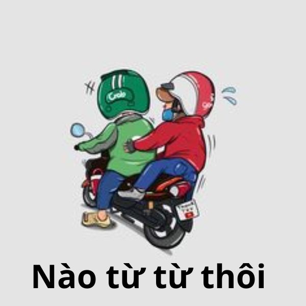 hình ảnh bị té xe troll chế