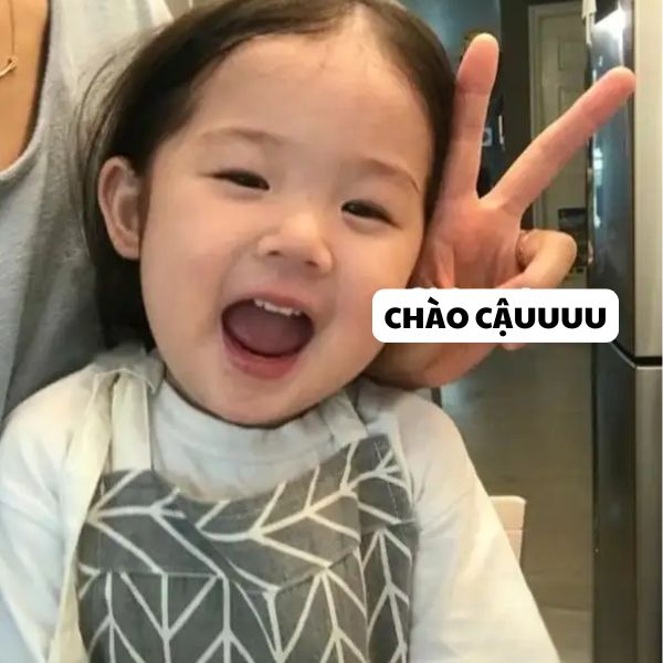 hình ảnh xin chào cute