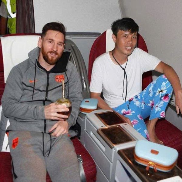 hình chế messi bựa cực hài