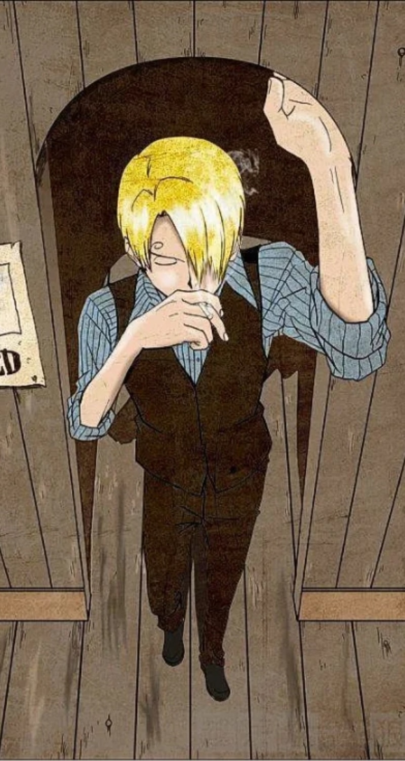 hình nền sanji tóc vàng