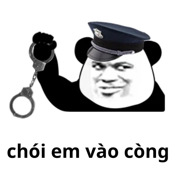 meme gấu trúc còng số 8