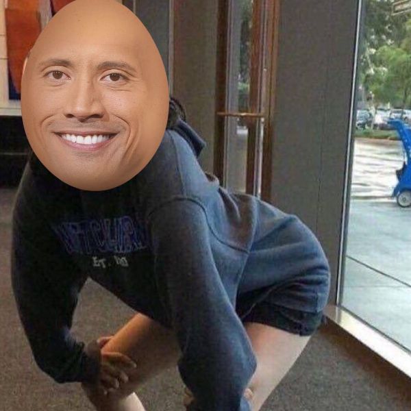 meme the rock khắm