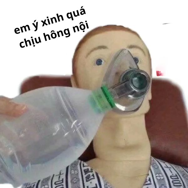 meme thở oxy