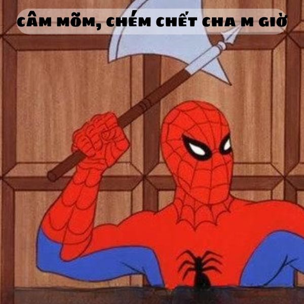 spider man meme chém