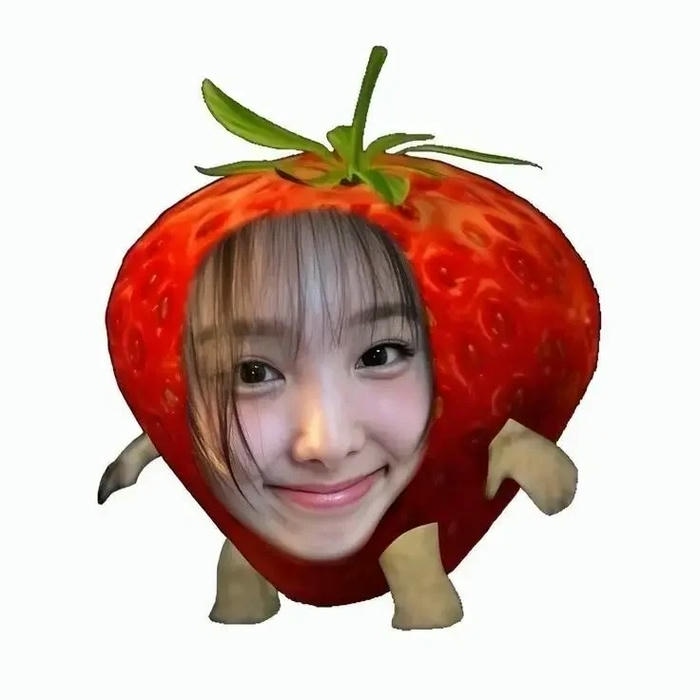 avatar quả dâu cute nhất