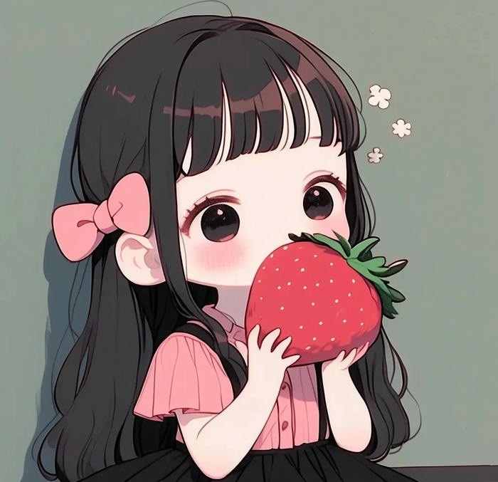 trái dâu cute