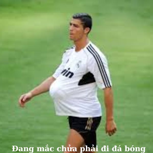 ảnh ronaldo bựa béo tròn