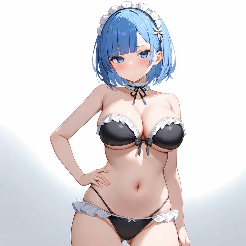 hình ảnh gái xinh anime mặc bikini hấp dẫn