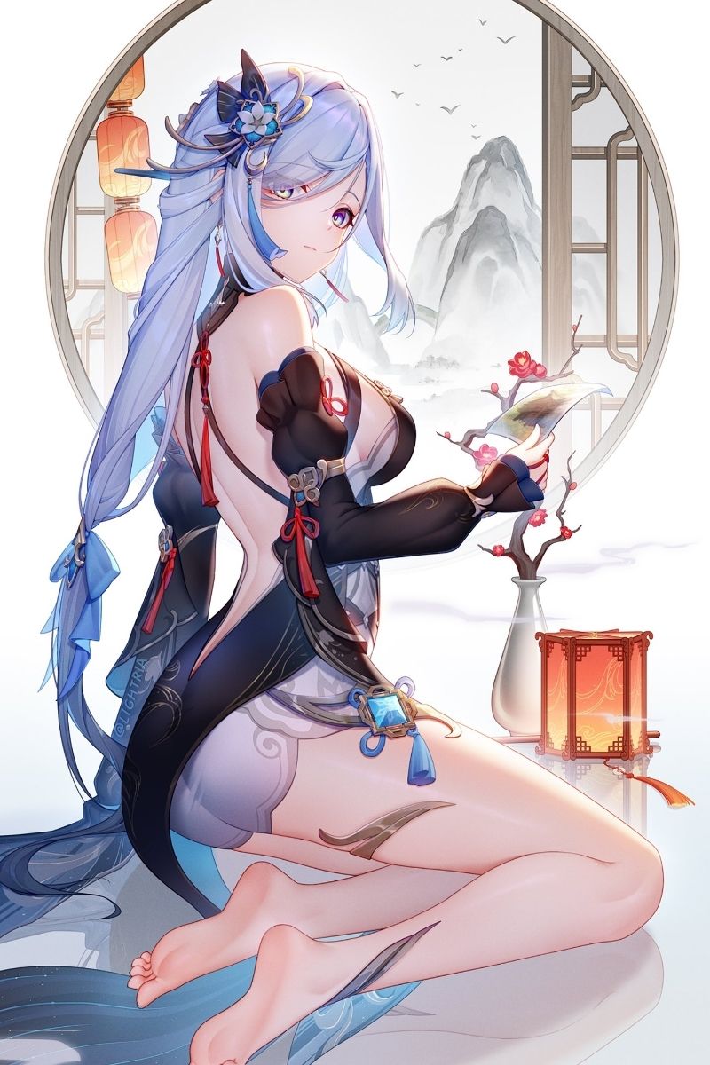 ảnh Shenhe 3d