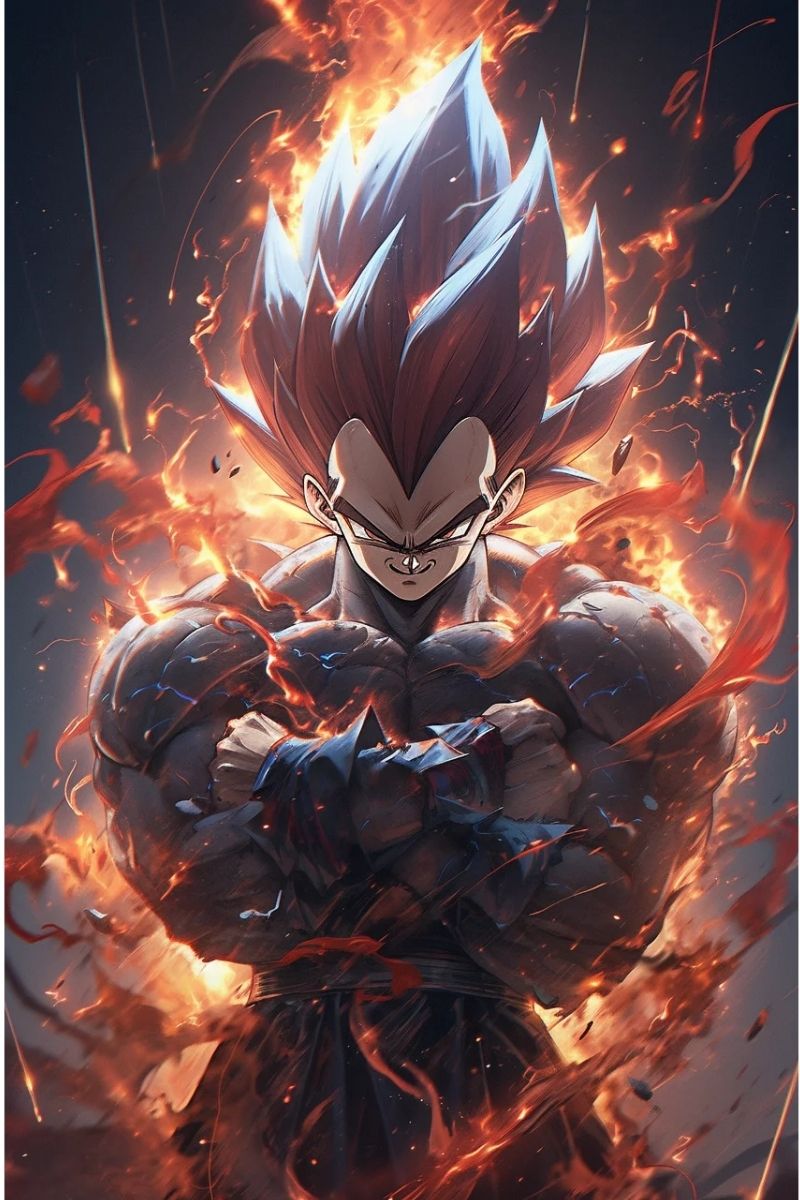 ảnh Vegeta 4k