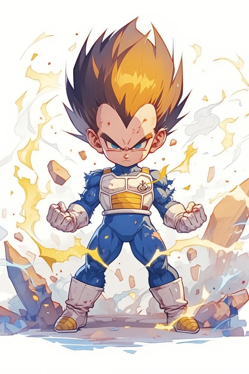 ảnh Vegeta cute