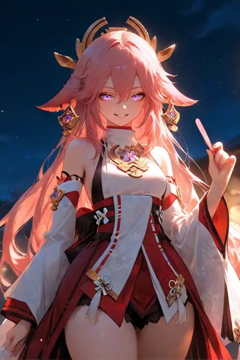ảnh Yae Miko 3d