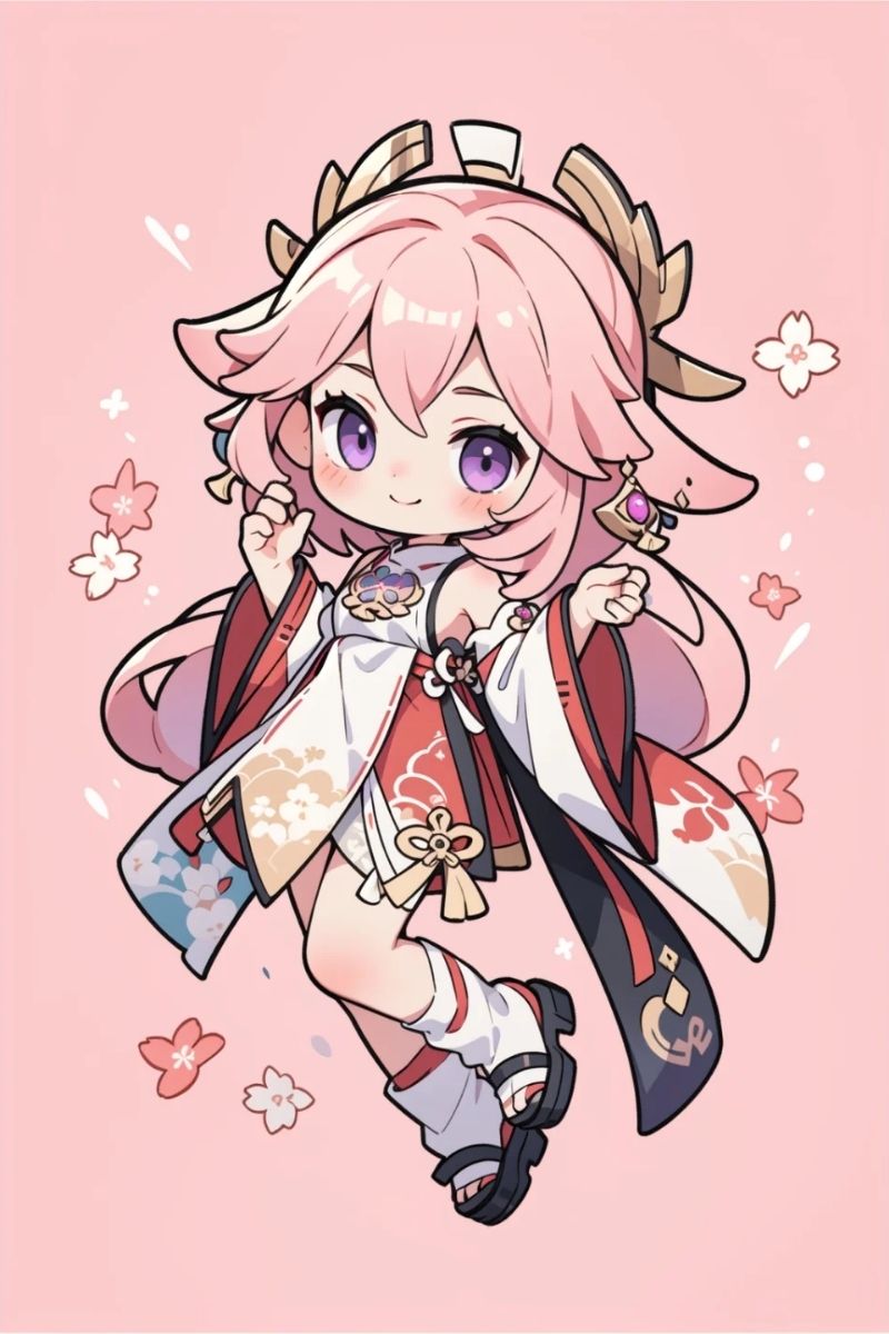 ảnh Yoimiya đáng yêu