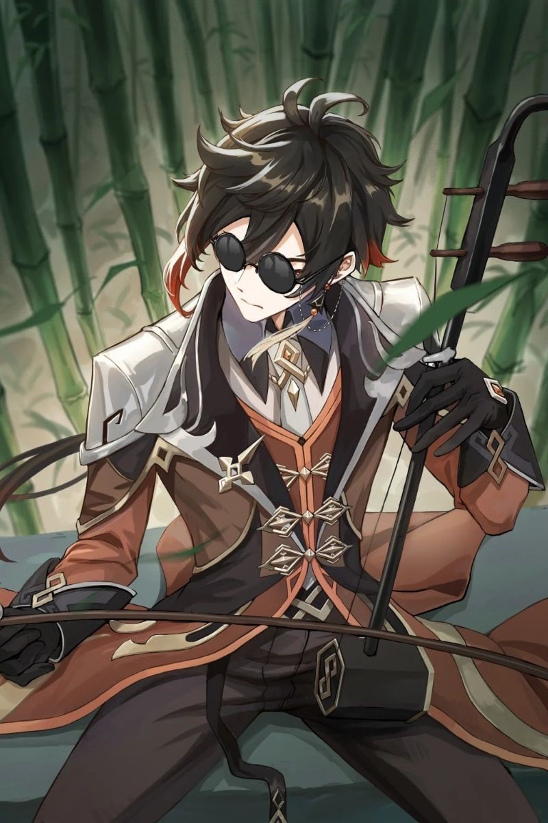 ảnh Zhongli hd
