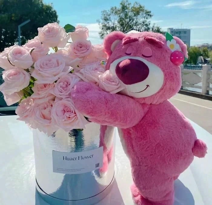 ảnh avatar gấu dâu cực cute