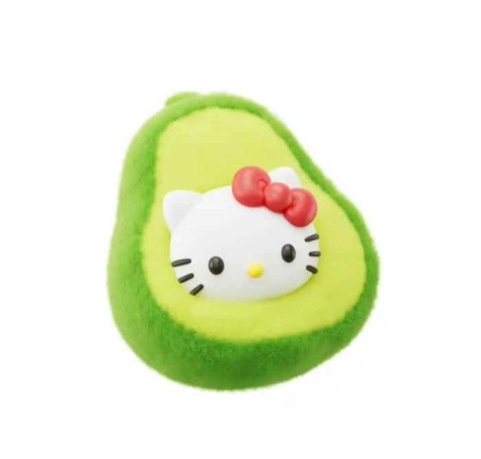 ảnh avatar quả bơ cute