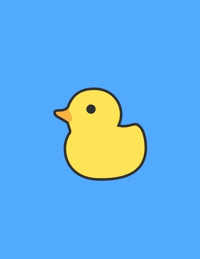ảnh avatar vịt vàng cute nhất
