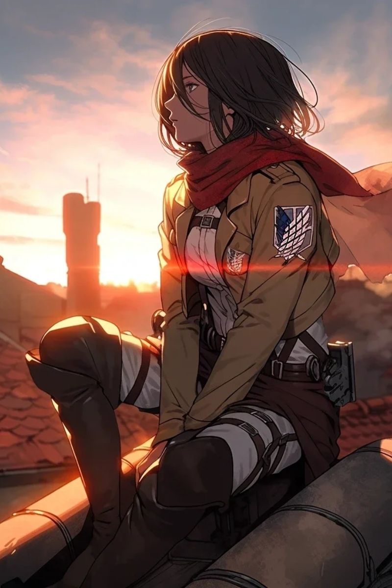 ảnh mikasa chất