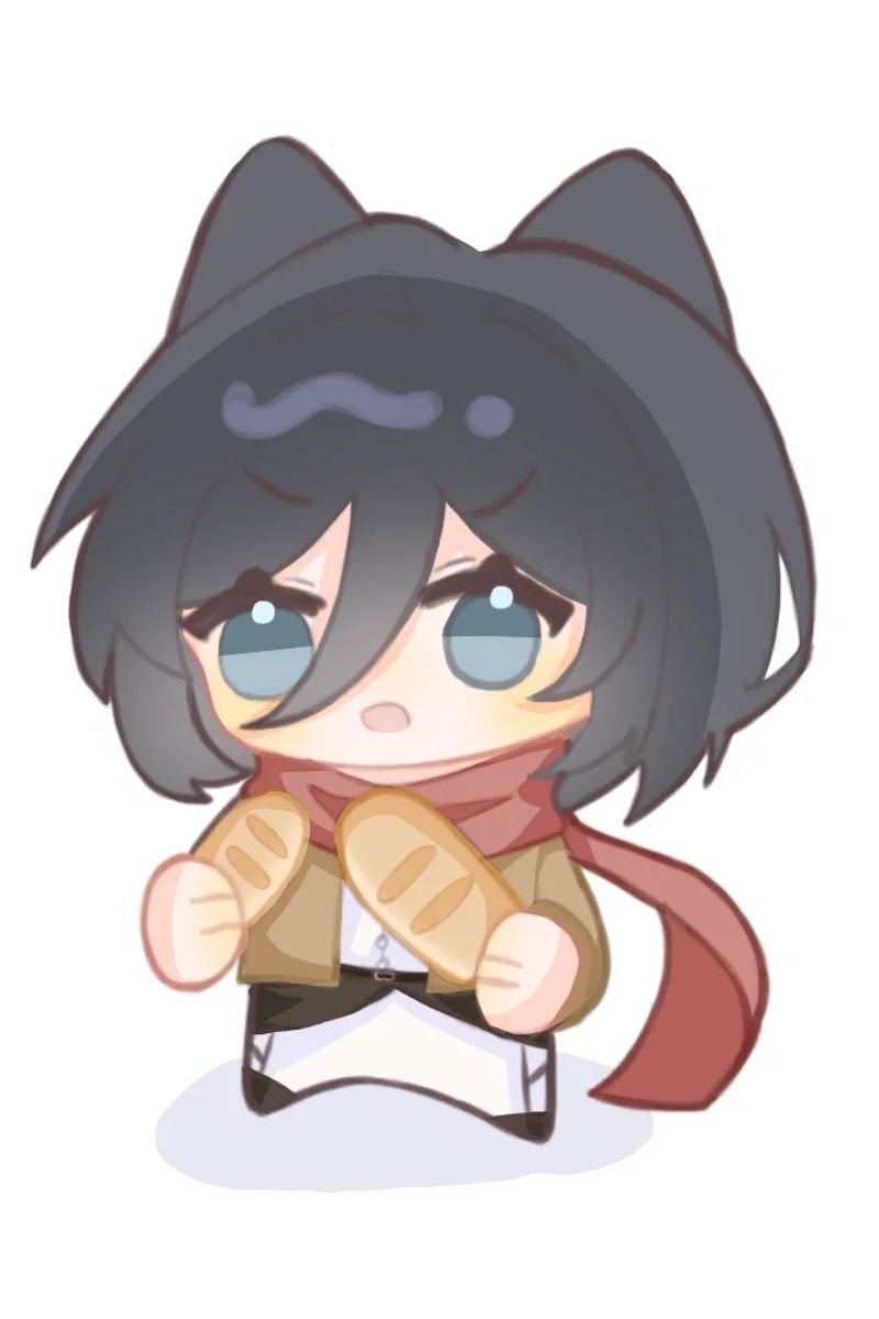 ảnh mikasa cute
