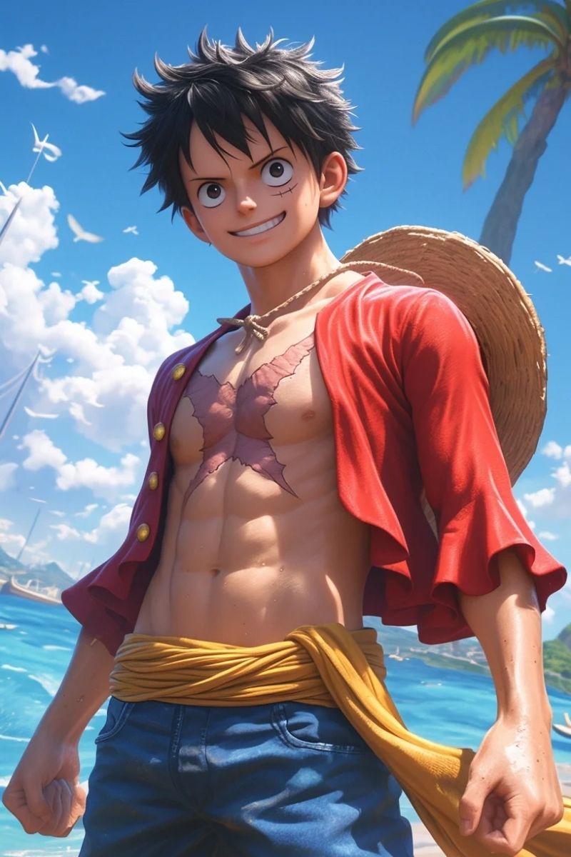 ảnh nền luffy đẹp