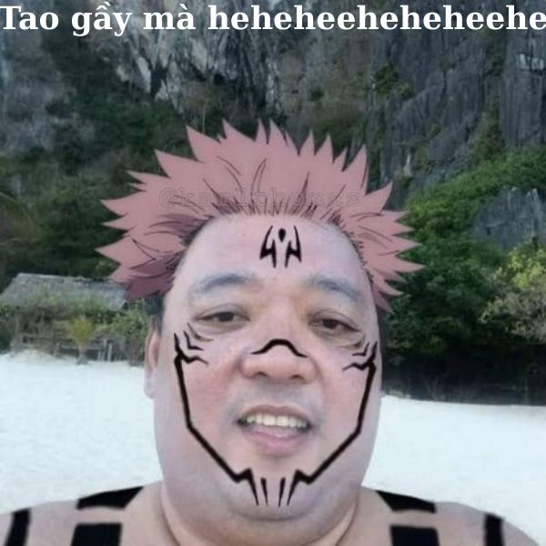 ảnh sukuna meme hài