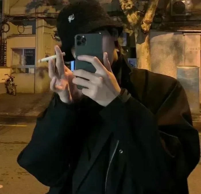 avatar ảnh trai đẹp che mặt ngầu đét