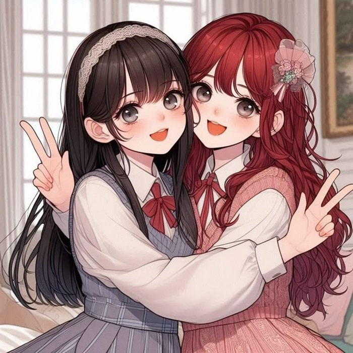 avatar bạn thân cực cute