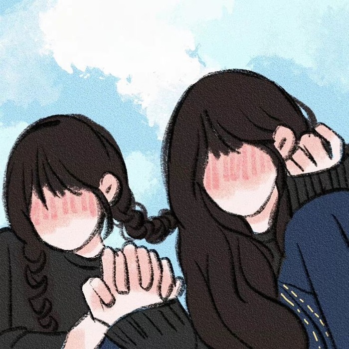 avatar bạn thân đáng yêu