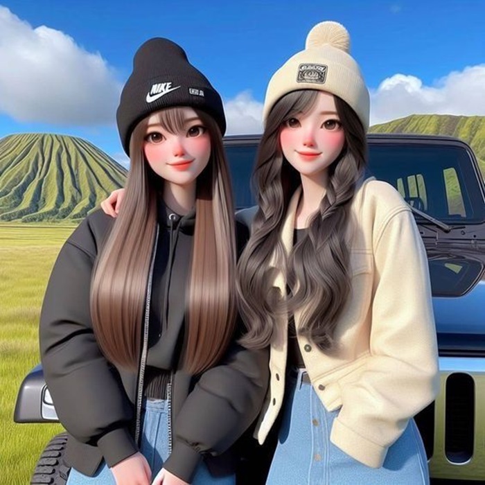 avatar bạn thân xinh 4k