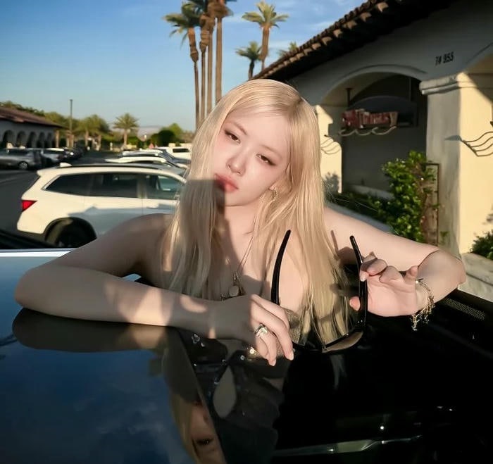 avatar blackpink rose xinh nhất