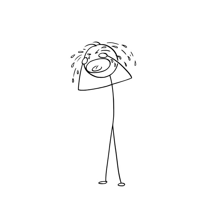 avatar người que khóc