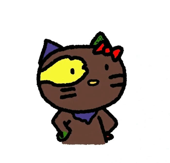 avatar nhóm da đen mèo
