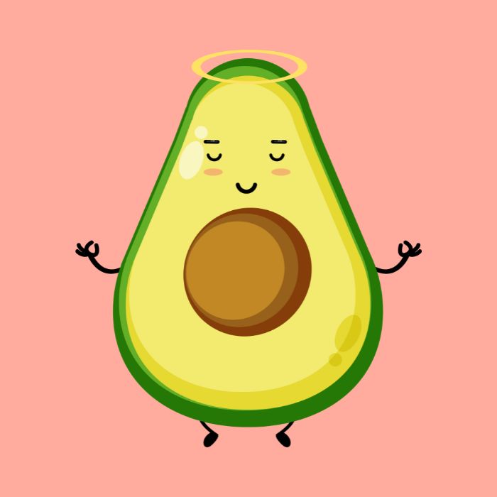 avatar quả bơ cute cực đẹp