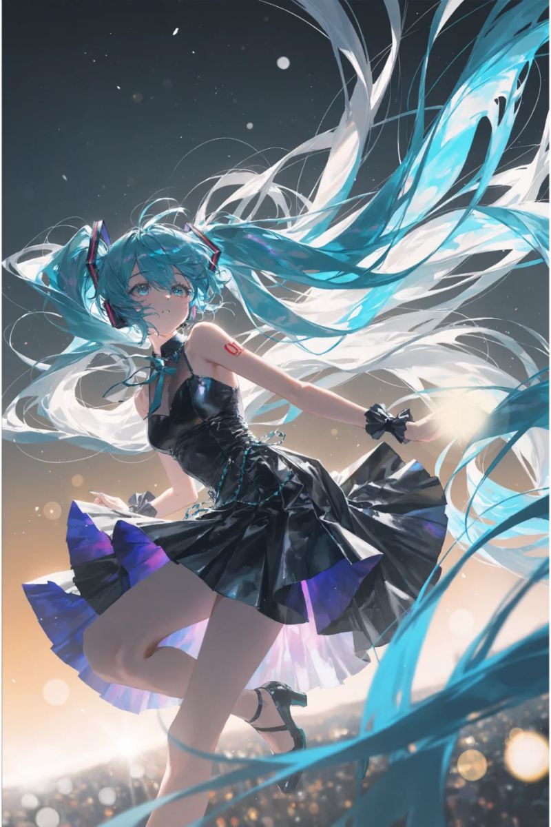 hình Hatsune Miku 3d