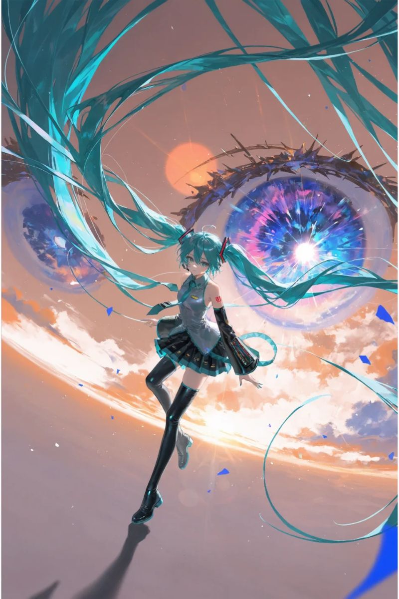 hình Hatsune Miku 4k