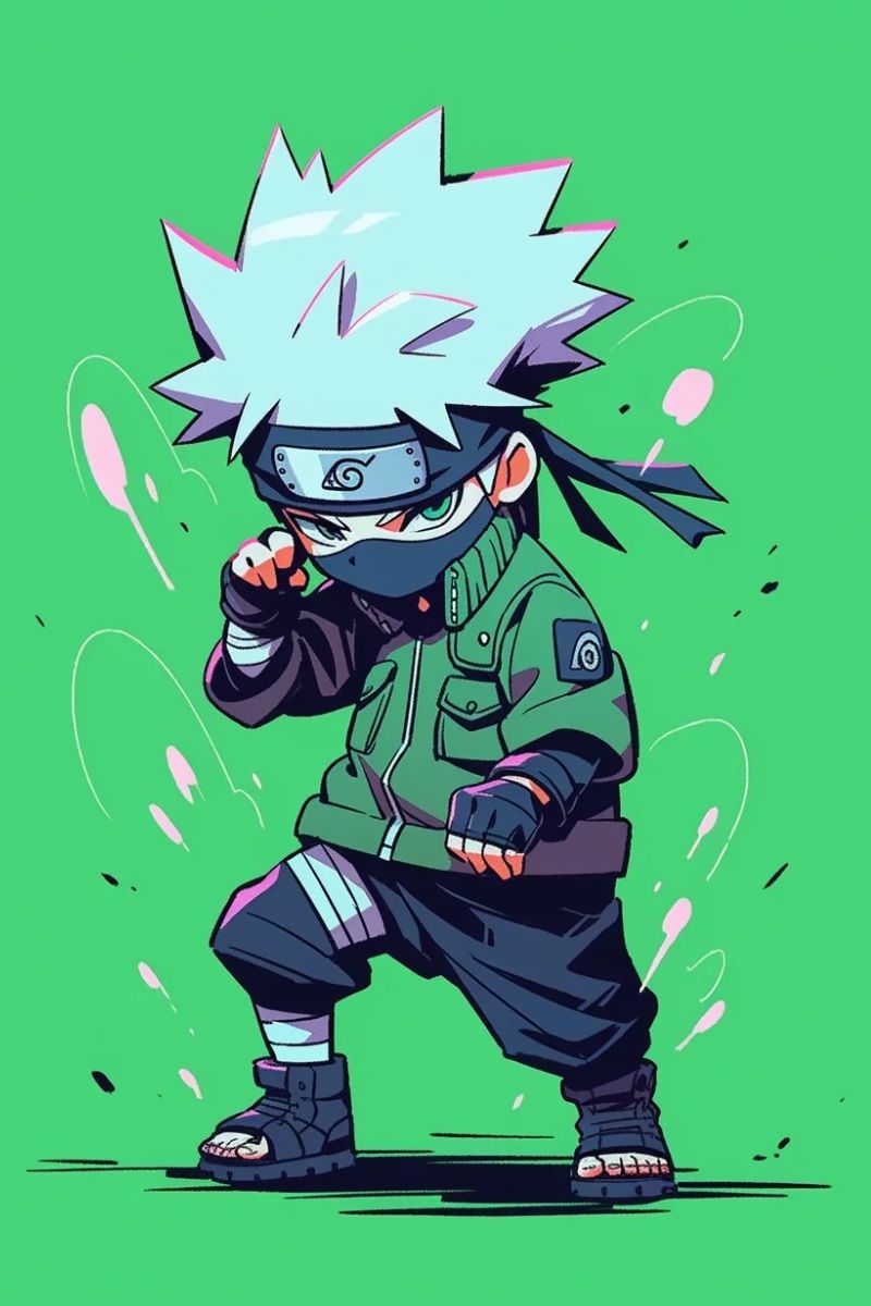 hình Kakashi dễ thương