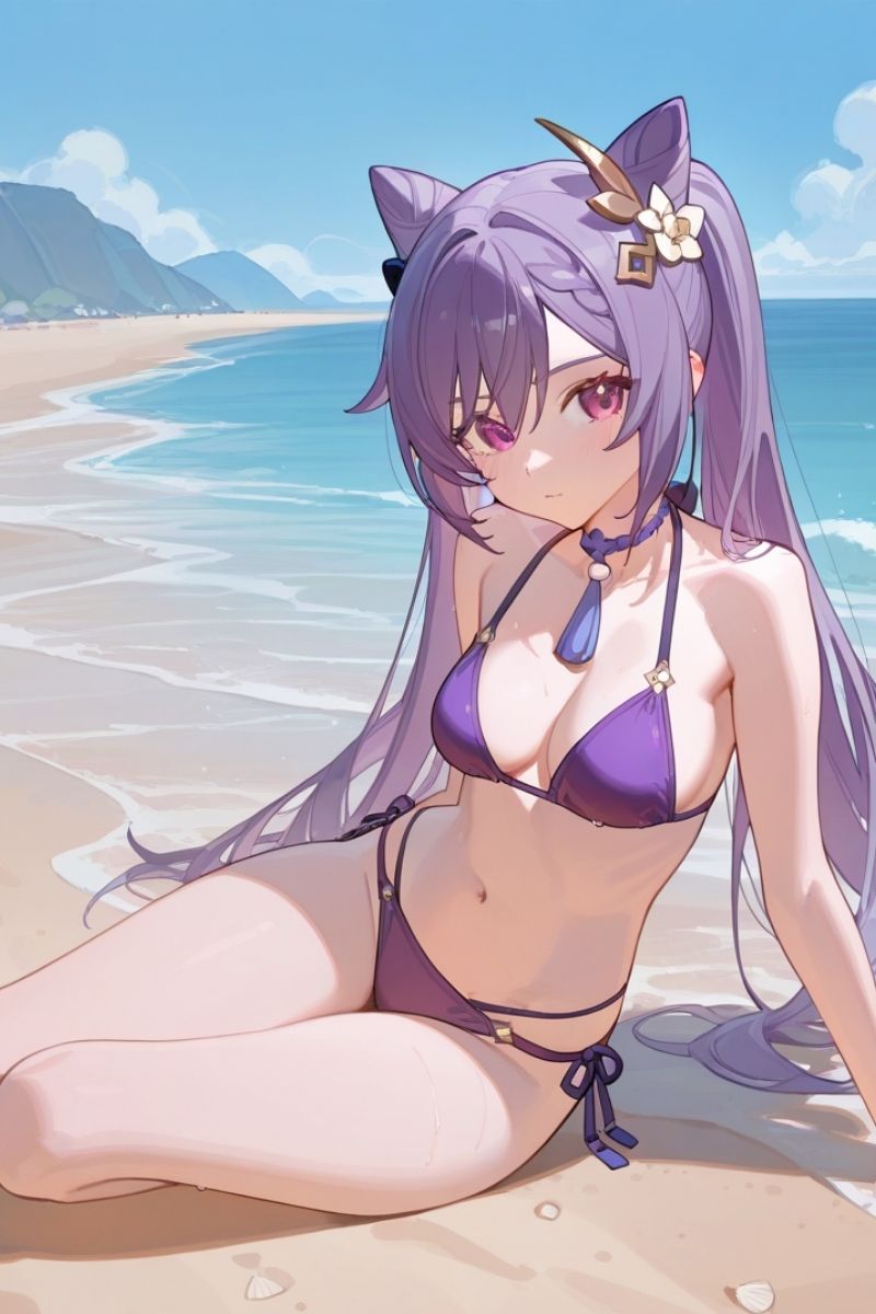 hình Keqing sexy