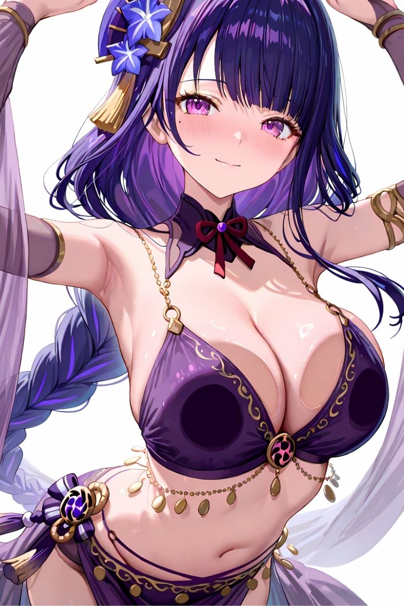 hình Raiden Shogun sexy