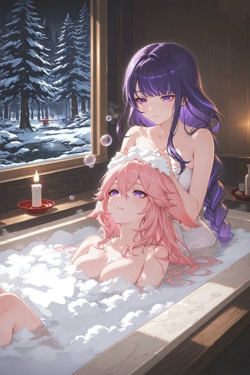 hình Yae Miko đáng yêu